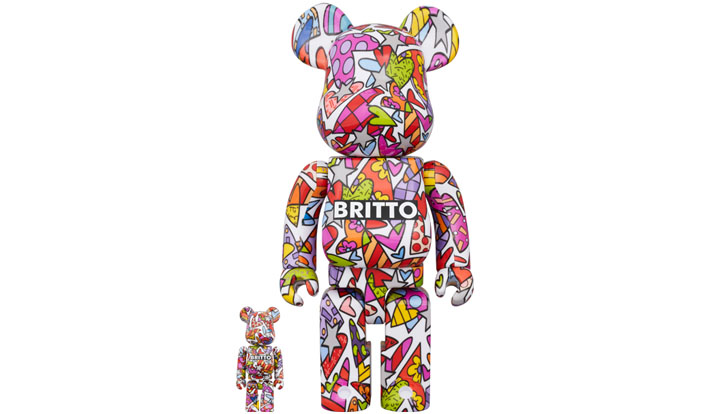 BE@RBRICK ROMERO BRITTO HEART 100％ & 400％