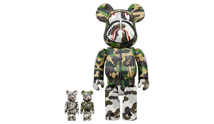 BE@RBRICK BAPE(R) × CANADA GOOSE SHARK 100％ & 400％