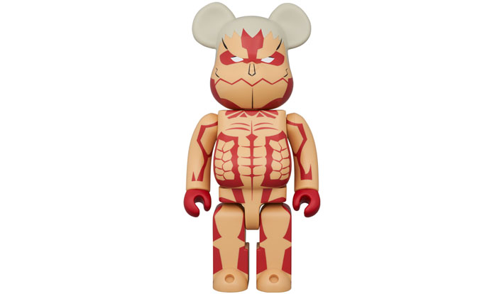 BE@RBRICK 進撃の巨人 400％ 鎧の巨人