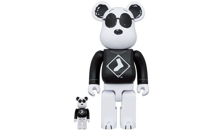 MLB × PEANUTS BE@RBRICK SNOOPY(WHITE SOX) 100％ & 400％