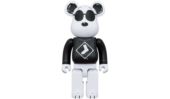 MLB × PEANUTS BE@RBRICK SNOOPY(WHITE SOX) 1000％