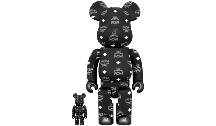 BE@RBRICK MCM BLACK Ver. 100％ & 400％