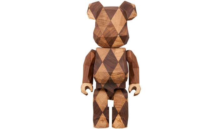 BE@RBRICK カリモク fragmentdesign polygon-LATTICE PATTERN 400％