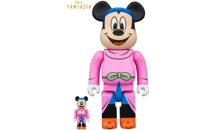 BE@RBRICK "SORCERER'S APPRENTICE" MICKEY 100％ & 400％