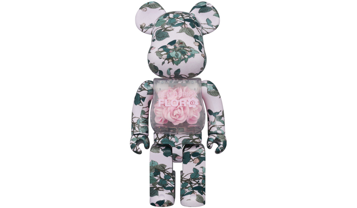 BE@RBRICK FLOR@ PINK ROSE 400％