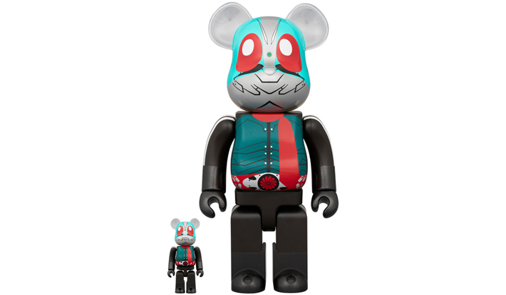 BE@RBRICK 仮面ライダー第2+1号 100％ & 400％