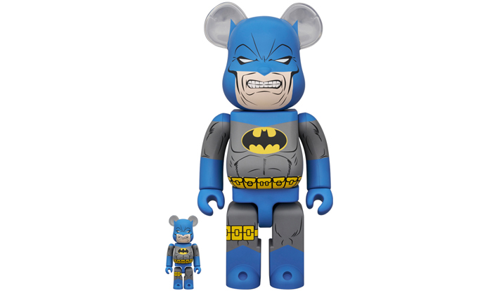 BE@RBRICK BATMAN(TDKR BLUE Ver.)100％ & 400％