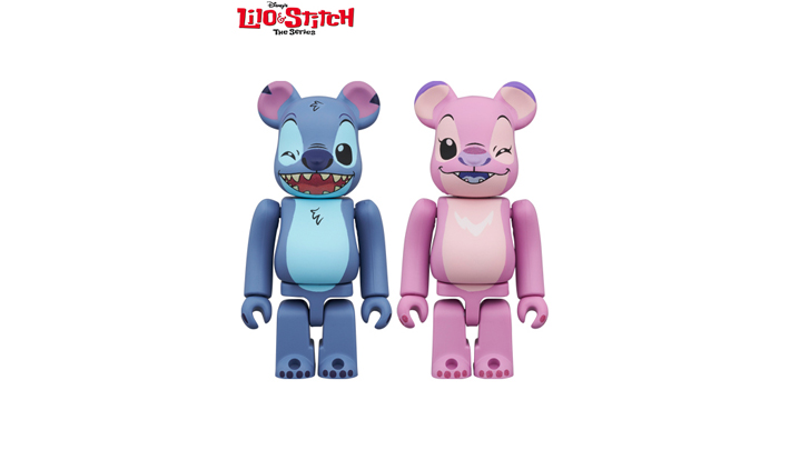 BE@RBRICK STITCH & ANGEL 2PCS SET