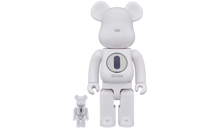 BE@RBRICK ROBERT INDIANA × fragmentdesign 100％ & 400％ WHITE