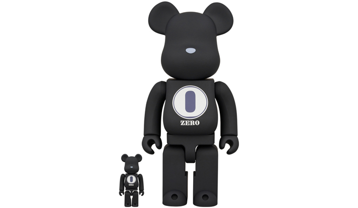 BE@RBRICK ROBERT INDIANA × fragmentdesign 100％ & 400％ BLACK