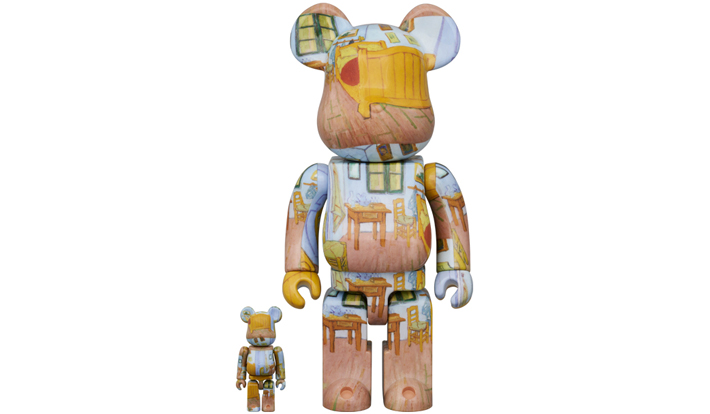BE@RBRICK × Van Gogh Museum Van Gogh "The Bedroom" 100％ & 400％