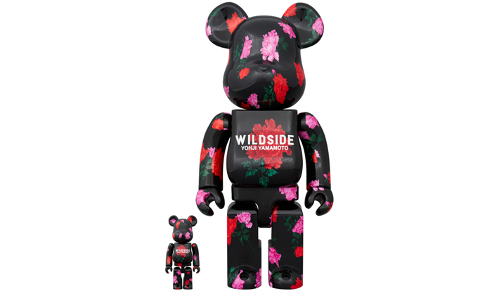 BE@RBRICK WILDSIDE YOHJI YAMAMOTO 牡丹 100％ & 400％