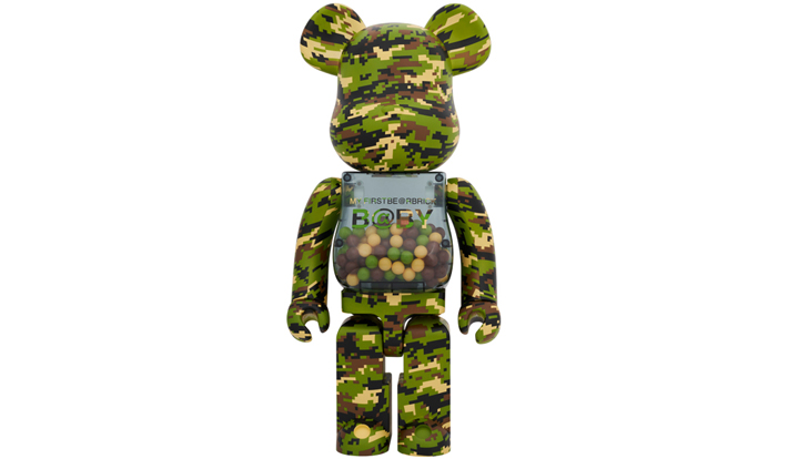 MY FIRST BE@RBRICK B@BY DIGITAL CAMO Ver. 1000％