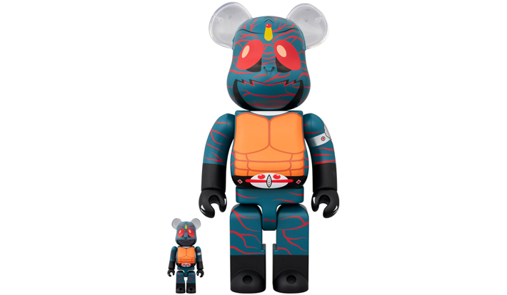BE@RBRICK 仮面ライダーアマゾン 100％ & 400％