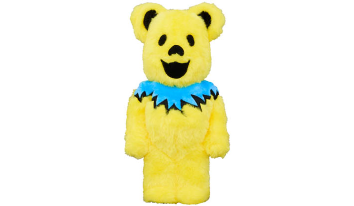 BE@RBRICK GRATEFUL DEAD DANCING BEARS COSTUME Ver. YELLOW 400％