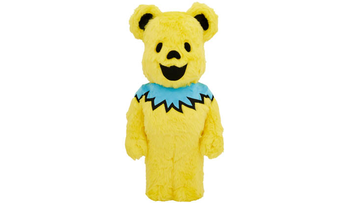 BE@RBRICK GRATEFUL DEAD DANCING BEARS COSTUME Ver. YELLOW 1000％