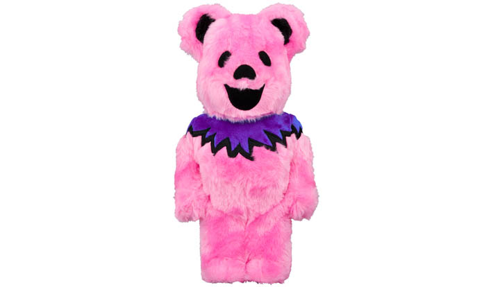 BE@RBRICK GRATEFUL DEAD DANCING BEARS COSTUME Ver. PINK 400％