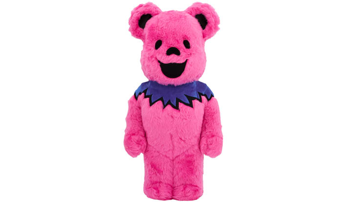 BE@RBRICK GRATEFUL DEAD DANCING BEARS COSTUME Ver. PINK  1000％