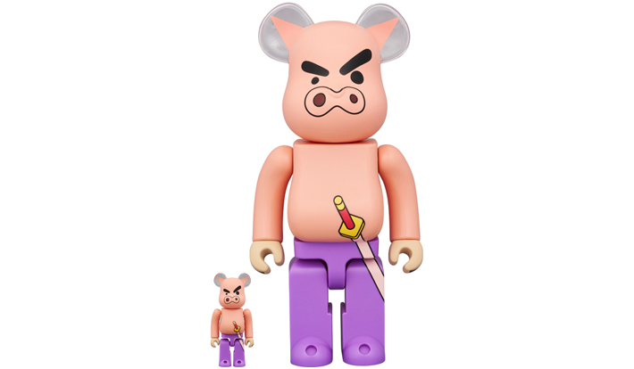 BE@RBRICK ぶりぶりざえもん 100％ & 400％