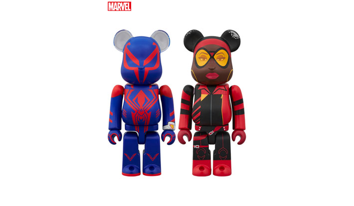 BE@RBRICK SPIDER-MAN 2099 ＆ SPIDER-WOMAN 2PCS SET