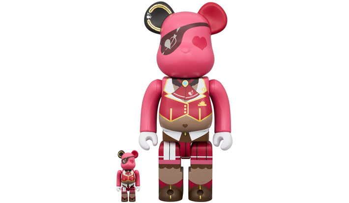 BE@RBRICK 宝鐘マリン 100％ & 400％