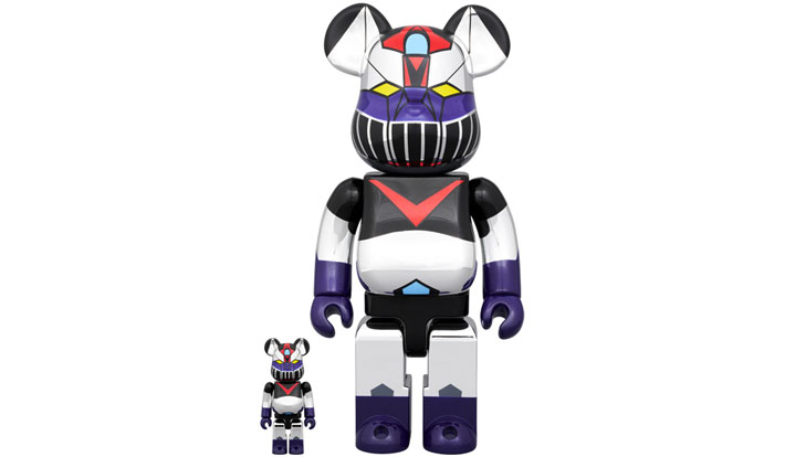 BE@RBRICK グレートマジンガー メッキVer. 100％ & 400％