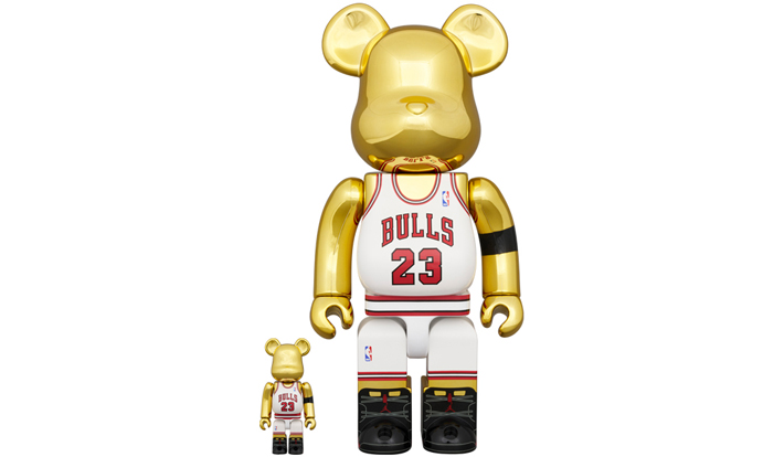 BE@RBRICK Michael Jordan 1991 WORLD CHAMPION 100％ & 400％
