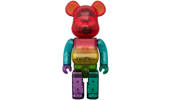 BE@RBRICK AUDIO RAINBOW  400％ Portable Bluetooth(R) Speaker