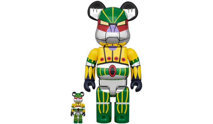 BE@RBRICK 鋼鉄ジーグ メッキVer. 100％ & 400％
