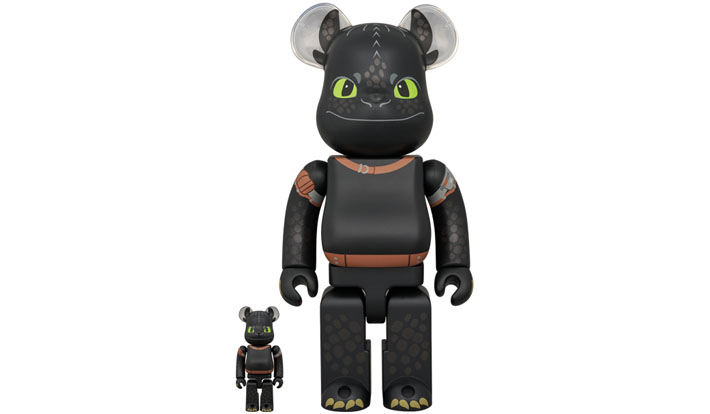 BE@RBRICK TOOTHLESS 100％ & 400％