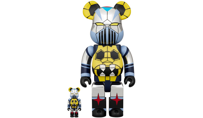 BE@RBRICK ガイキング メッキVer. 100％ & 400％