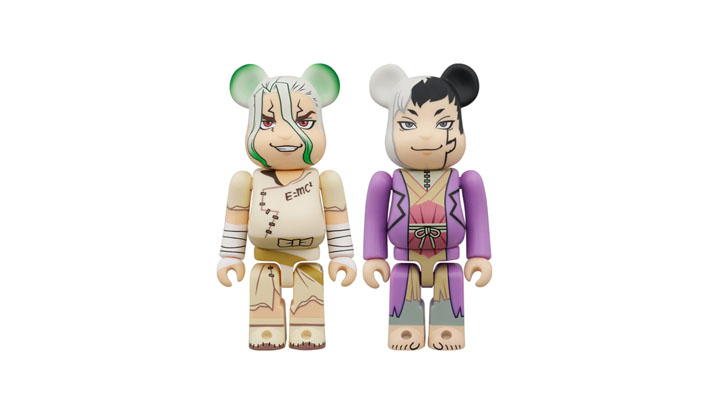 BE@RBRICK 石神千空 & あさぎりゲン 2PCS SET