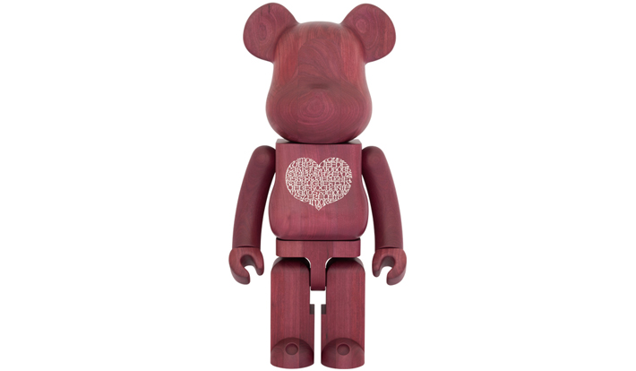BE@RBRICK カリモク Alexander Girard International Love Heart 1000％