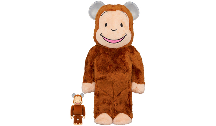 BE@RBRICK Curious George CLASSIC Ver. 100％ & 400％