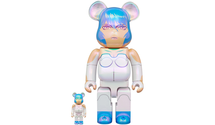 BE@RBRICK 草薙素子（原作版）100％ & 400％