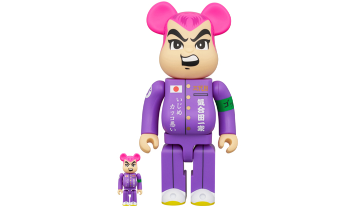 BE@RBRICK 気合田くん 2 100％ & 400％