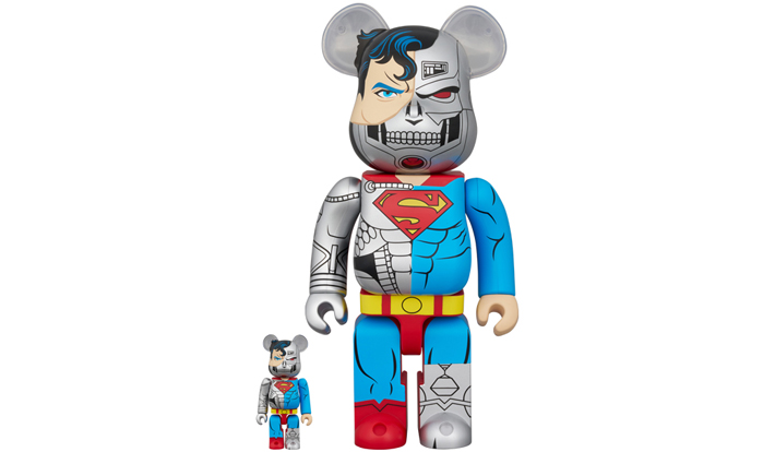 BE@RBRICK CYBORG SUPERMAN 100％ & 400％