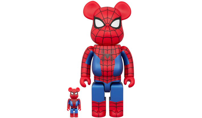 BE@RBRICK SPIDER-MAN FINAL SUIT 100％ & 400％