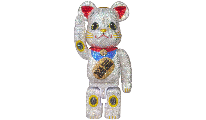 BE@RBRICK CRYSTAL DECORATE 招き猫 開運 400％
