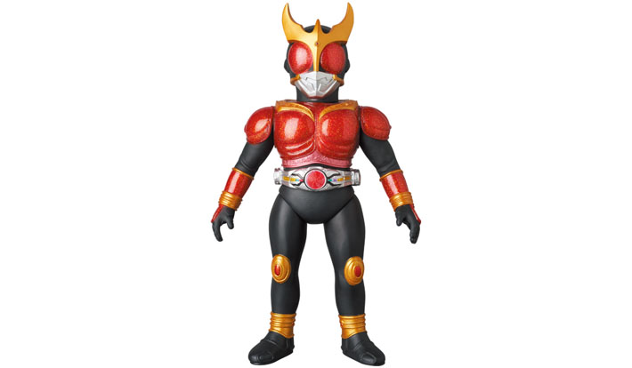 東映レトロソフビコレクション 仮面ライダークウガ(金ラメ赤クリアVer