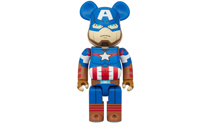 BE@RBRICK CAPTAIN AMERICA 400％