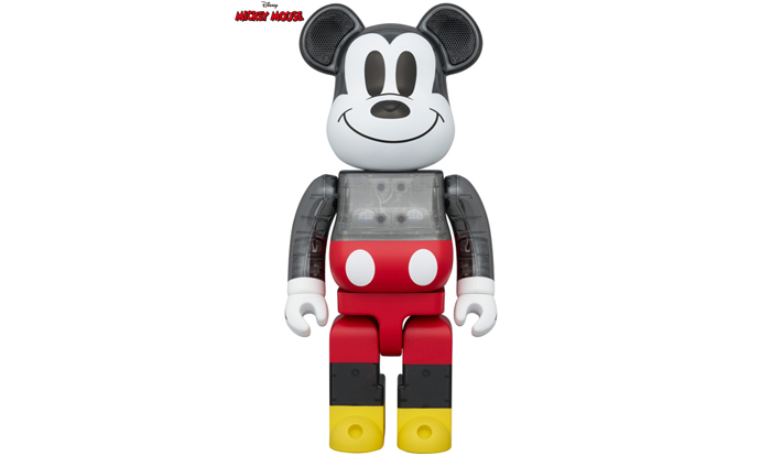 BE@RBRICK AUDIO Portable Bluetooth(R) Speaker MICKEY MOUSE 400％