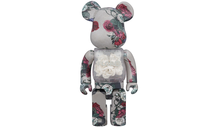 BE@RBRICK FLOR@ GLOW IN THE DARK 400％