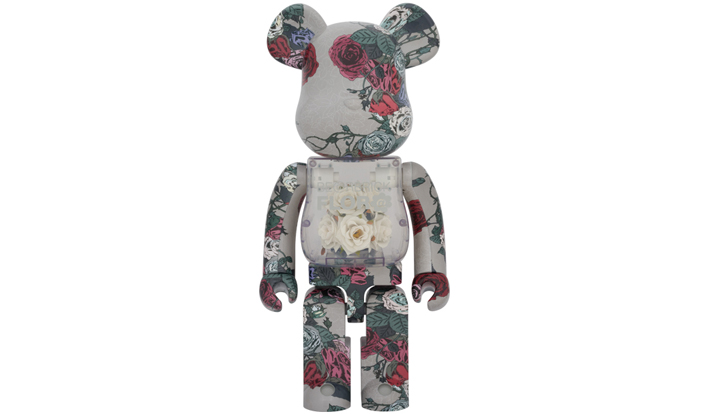 BE@RBRICK FLOR@ GLOW IN THE DARK 1000％