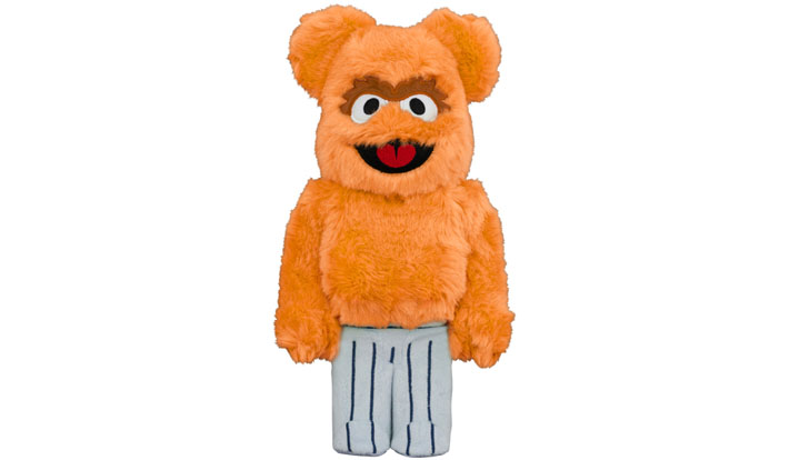 BE@RBRICK OSCAR THE GROUCH （The Original Orange Fur Costume Ver.） 400％