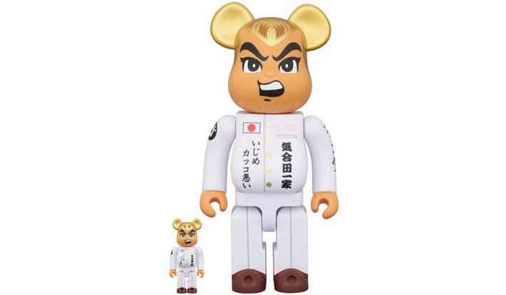 BE@RBRICK 気合田くん 3 100％ & 400％