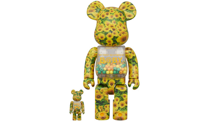 MY FIRST BE@RBRICK SUNFLOWER 100％ & 400％