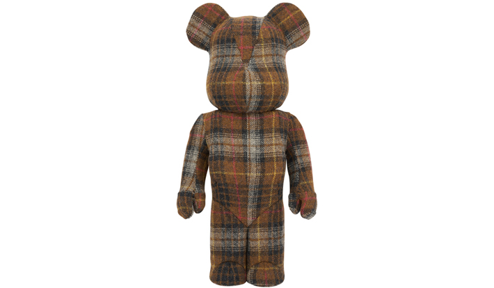 BE@RBRICK HARRIS TWEED HEBRIDES BROWN 1000％