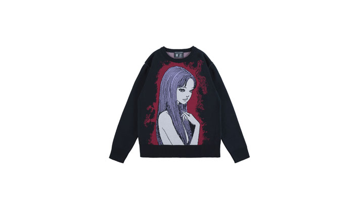 MLE KNIT GANG COUNCIL × 富江 CREW NECK SWEATER 「富江 A」 - Web