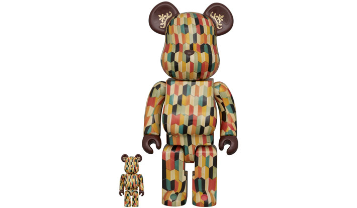 BE@RBRICK 六角寄木 100％ & 400％